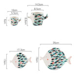 Théière de Forme Originale <br> Service à Thé Poisson 1L