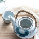 Service à Thé en Porcelaine <br> 4 tasses 700ml