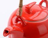 Théière en Porcelaine <br> Rouge 880ml
