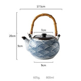 Théière Japonaise <br> Anse 800ml