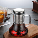 Théière en Verre avec Infuseur Inox