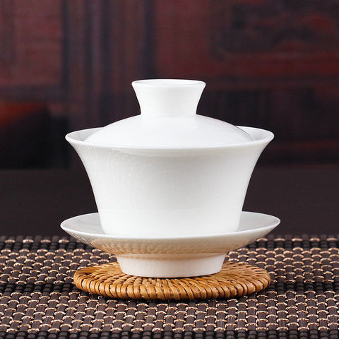 Théière en Porcelaine <br> Gaiwan Simple 80-130ml