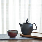 Théière en Céramique <br> Gong Fu Cha Noire 300ml