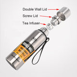 Thermos double paroi avec Filtre 100% inox