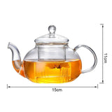 Théière en Verre <br> Avec Filtre en Verre 0.4 à 1L