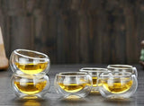 Tasse en verre double paroi