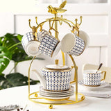 Service à Thé Porcelaine Russe