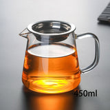 Petit Pichet en Verre <br> +/- filtre inox 300-550ml