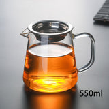 Petit Pichet en Verre <br> +/- filtre inox 300-550ml