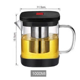 Théière en Verre <br> Filtre Inox 600ml - 1.2L