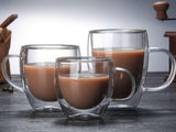 Tasse Verre <br> Double paroi 80-450ml