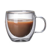Tasse à café en Verre Double Paroi