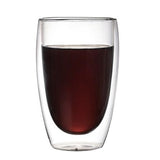 Tasse en Verre Double Paroi Sans Poignée
