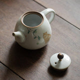 Théière Chinoise <br> Chat Vintage 280ml