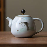 Théière motif Chat