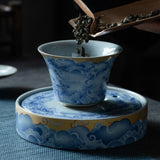 Théière Chinoise Gaiwan <br> +/- Plateau Chahai 130ml