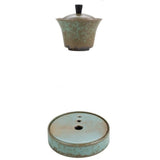 théière tasse et plateau