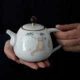 Théière Chinoise <br> Chat Vintage 280ml