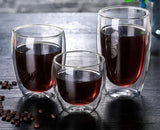 Tasse Verre <br> Double paroi 80-450ml
