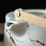 Service à Thé en Porcelaine <br> Moderne 1L