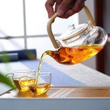 Théière Scandinave en Verre <br> avec Infuseur 800-1000ml