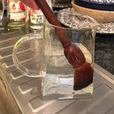 Brosse à Thé <br> Bois Gravé