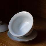 Théière Chinoise <br> Dehua Gaiwan Chat 160ml