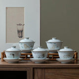 Théière Chinoise <br> Dehua Gaiwan Chat 160ml