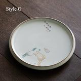 Plateau à Thé Vintage <br> Chat