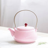 Théière Porcelaine Rose