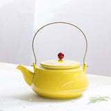 Théière Jaune