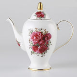 Théière Porcelaine Fleur