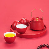 Service à Thé Chinois <br> Rouge 200ml