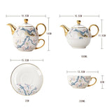 Théière en Porcelaine <br> Pour Une Personne 480ml