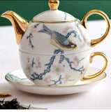 Théière en Porcelaine <br> Pour Une Personne 480ml