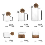 Théière en Verre Originale <br> 250ml à 750ml