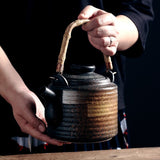 Théière Japonaise <br> Anse Bambou 1-1,2L