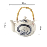Théière Japonaise <br> Anse Bambou 1-1,2L