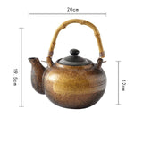 Théière Japonaise <br> Anse Bambou 1-1,2L