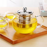 Théière en Verre et Inox <br> 650/950/1300ml
