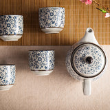 Service à Thé Japonais <br> Fleur 550ml