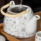 Grande Théière en Porcelaine