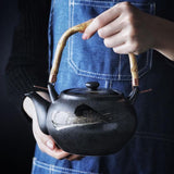 Théière Céramique Noire