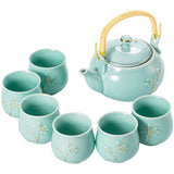 Service à Thé 6 Tasses <br> Porcelaine 650ml