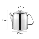 Bouilloire Inox <br> 580ml à 2L