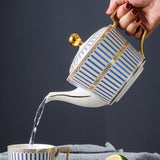 Théière en Porcelaine <br> Russe 730ml