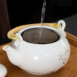 Service à Thé 6 Tasses <br> Porcelaine 650ml
