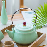 Théière en Porcelaine <br> Colorée 620ml