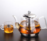 Bouilloire Théière Verre Induction