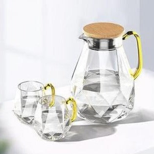 Théière en verre avec filtre / Carafe filtrante Ornamento 1000 ml